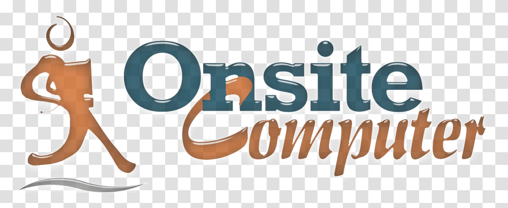 On Site Computer Sales Amp Services Logo Graphic Design, Label, Word Transparent Png
