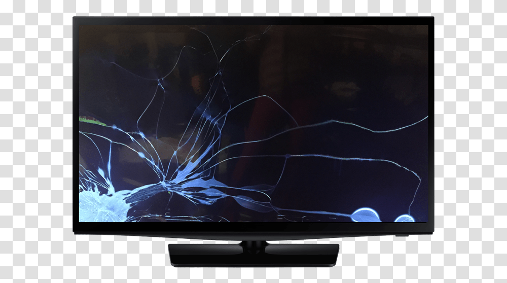 On Site Tv Repair In Orlando Broken Flat Tv, Monitor, Screen, Electronics, Display Transparent Png