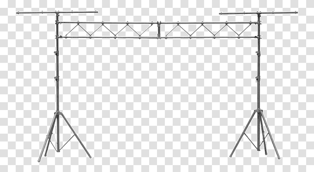 On Stage Lighting Stand With Truss, Utility Pole, Construction Crane, Arrow Transparent Png