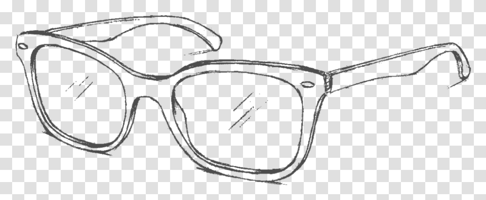 On Sunglasses Ray Ban Aviator Rope Frames Drawing Clipart Ray Ban Sunglasses Drawing, Accessories, Accessory, Goggles, Horn Transparent Png