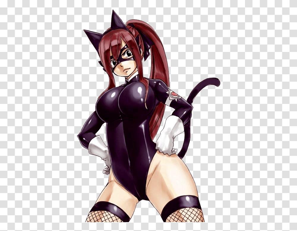 On Twitter Did Someone Call For Erza Scarlet Fan Art Sexy, Comics, Book, Manga, Person Transparent Png