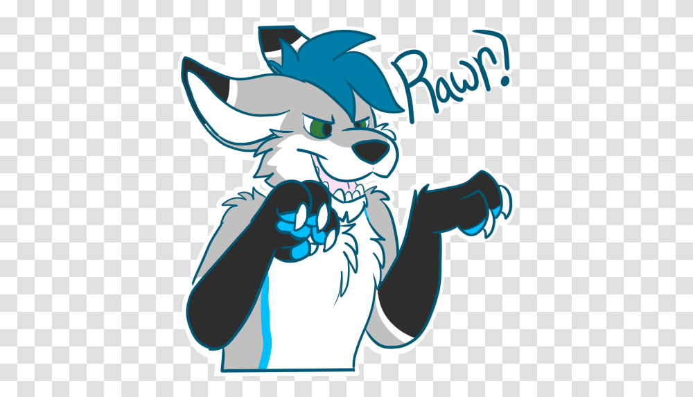 On Twitter I Put My Paws Up And Did The Rawr Illustration, Hand, Art, Graphics Transparent Png