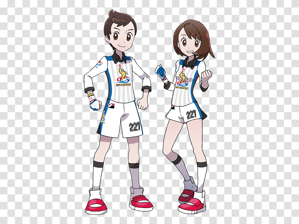 On Twitter Some New Footage Sword And Shield Pokemon Sword And Shield Uniforms, Person, Human, Astronaut Transparent Png