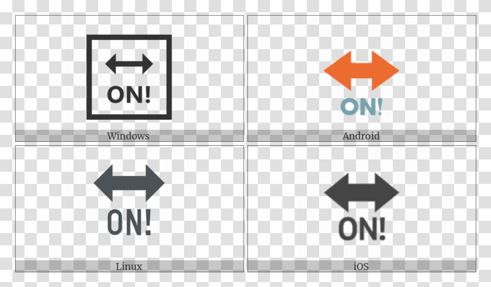 On With Exclamation Mark With Left Right Arrow Above Ethical Conflict, Word, Alphabet, Paper Transparent Png