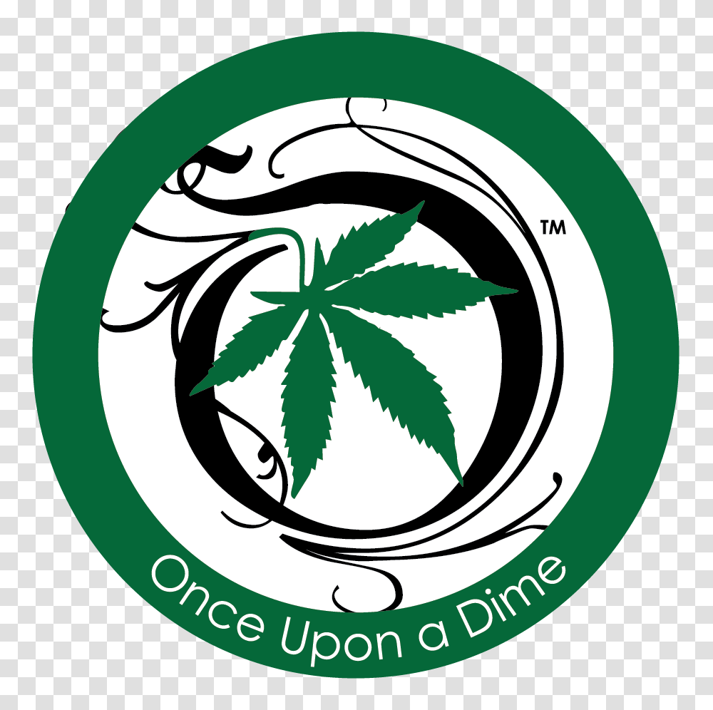 Once Upon A Dime, Logo, Trademark, Plant Transparent Png