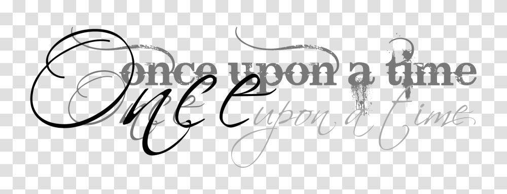 Once Upon A Time, Calligraphy, Handwriting, Alphabet Transparent Png