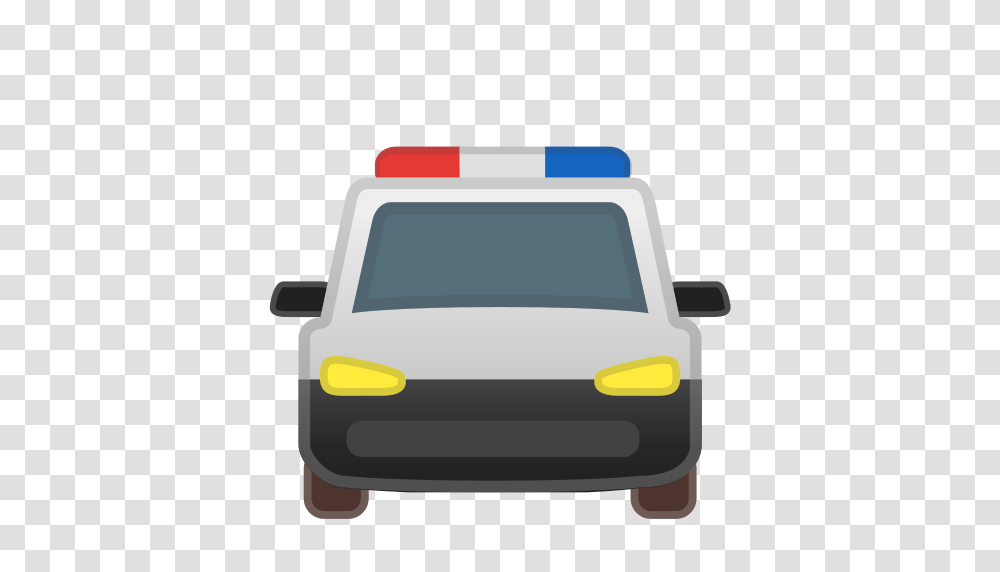 Oncoming Police Car Emoji Meaning With Pictures From A To Z, Vehicle, Transportation, Automobile, Van Transparent Png
