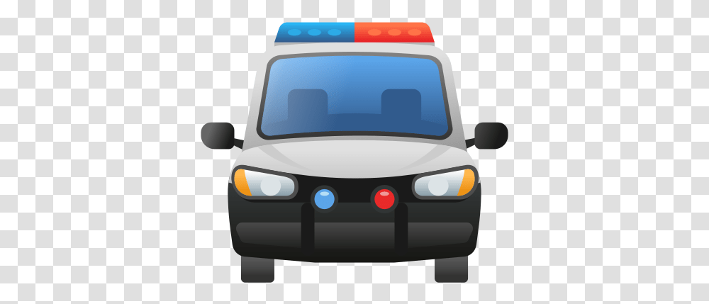 Oncoming Police Car Icon Icon Police Car, Vehicle, Transportation, Automobile, Van Transparent Png