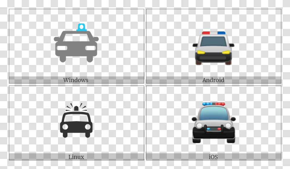 Oncoming Police Car On Various Operating Systems Police Car, Vehicle, Transportation, Automobile, Van Transparent Png