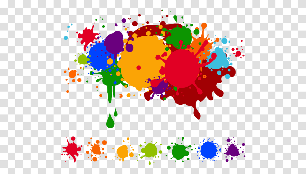 Ondas De Colores Paint Splash Background, Floral Design, Pattern Transparent Png