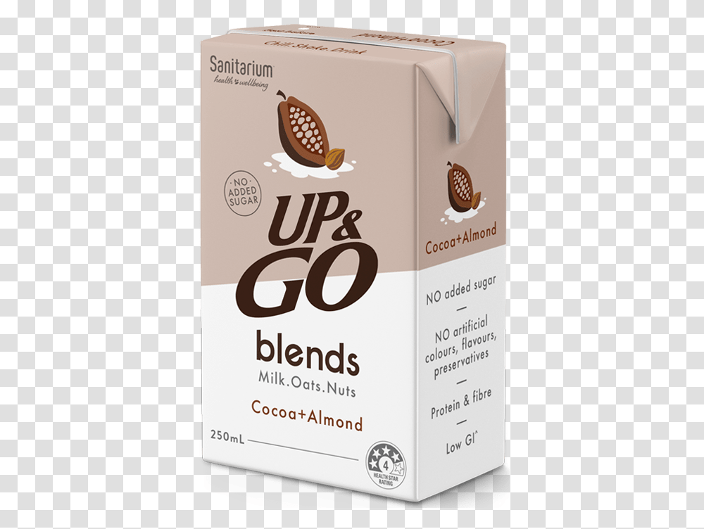 One Almond Up And Go Blends, Food, Plant, Poster, Advertisement Transparent Png