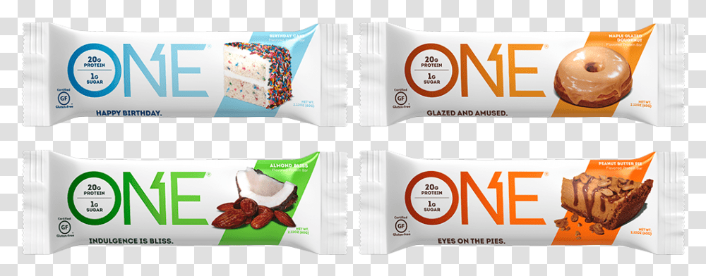 One Bar Best Seller Variety Pack One Brand Protein Bar, Apparel, Paper Transparent Png
