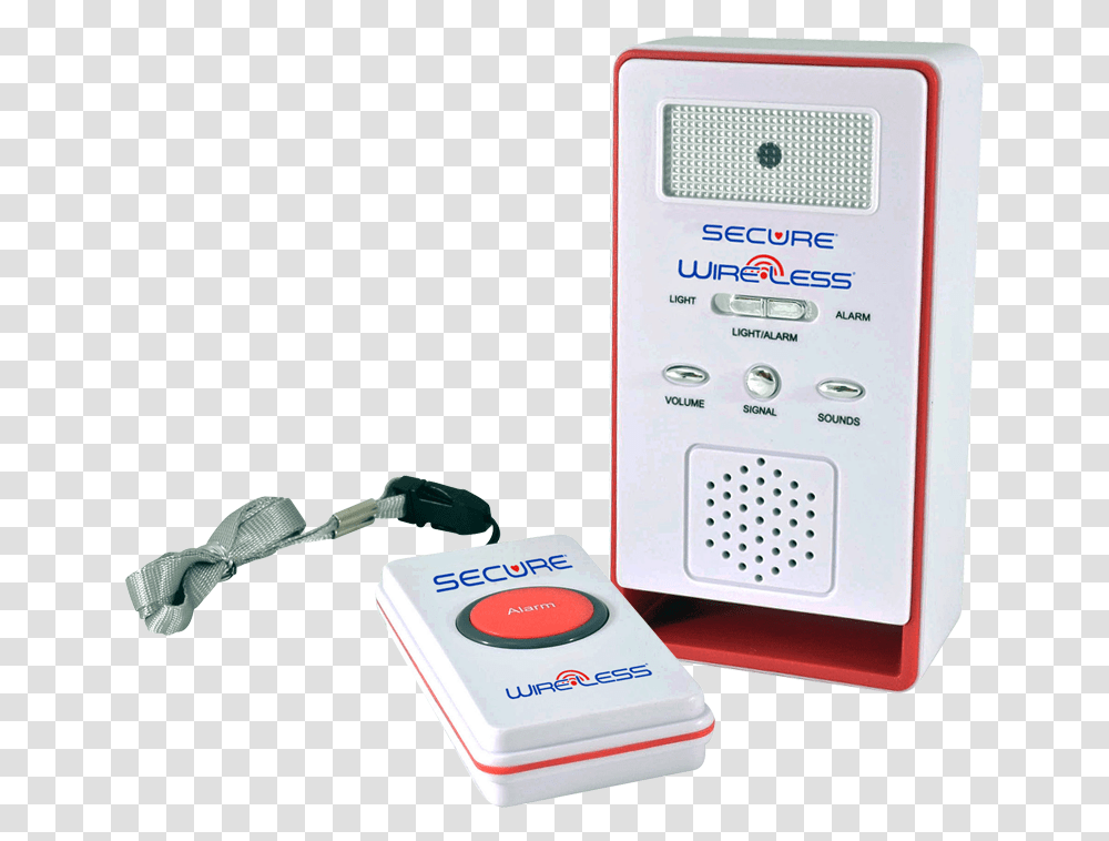 One Call Button Caregiver Alert System Electronics, Mobile Phone, Cell Phone, Tape Player, Cassette Player Transparent Png