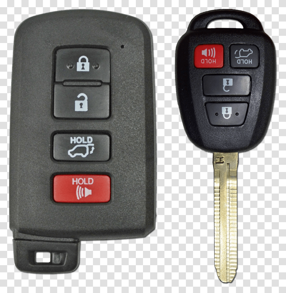 One Car Key 2020 Toyota 4runner Key Fob, Mobile Phone, Electronics, Cell Phone, Wristwatch Transparent Png