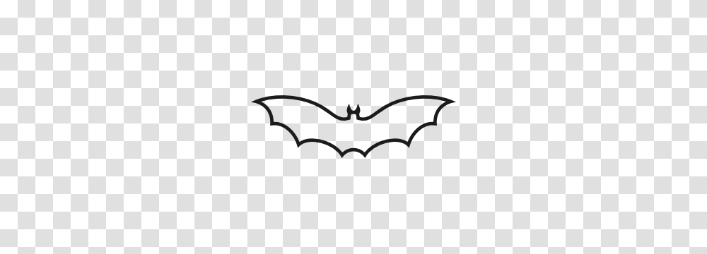 One Color Bat Outline Sticker, Batman Logo, Sunglasses, Accessories Transparent Png