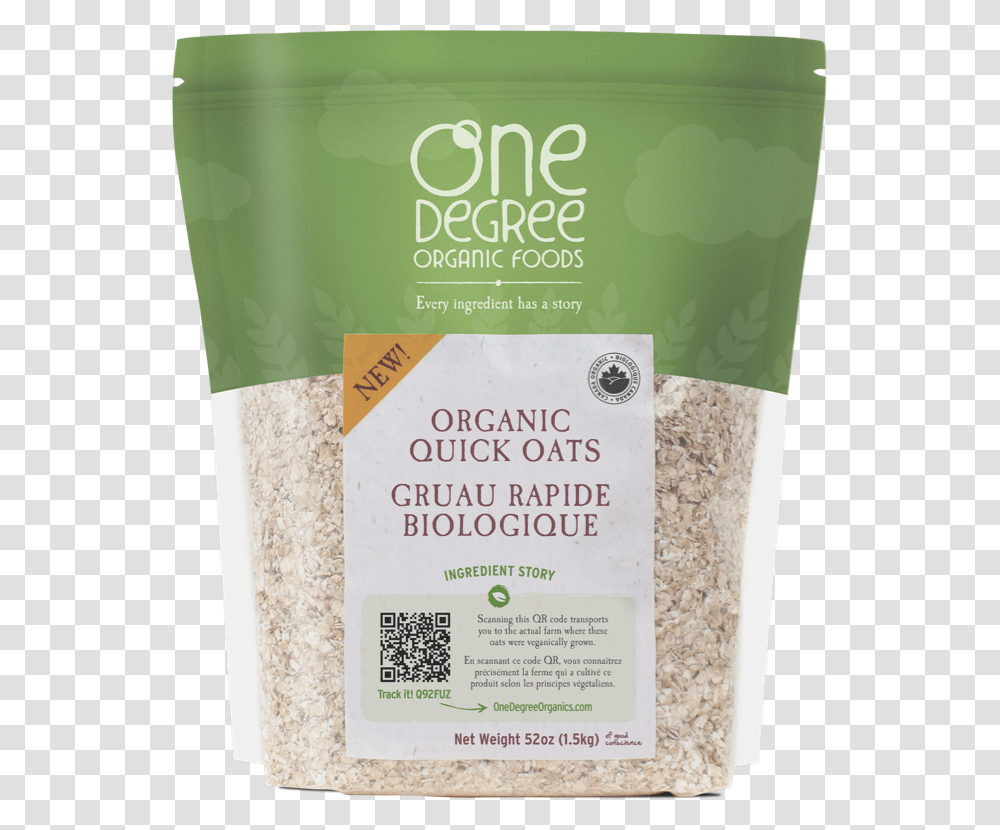 One Degree Sprouted Quick Oats, Food, Plant, Sesame, Seasoning Transparent Png