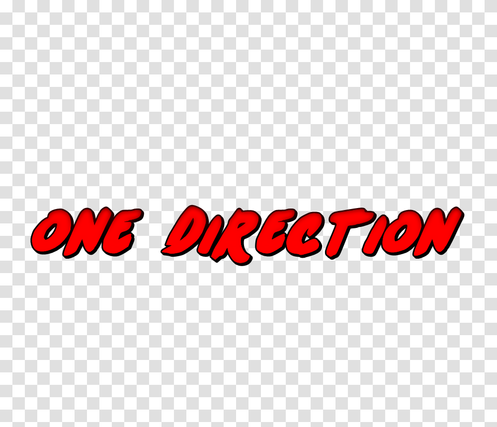 One Direction Text, Word, Alphabet, Logo Transparent Png