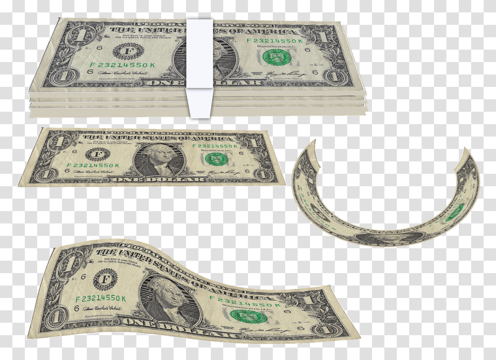 One Dollar Bill, Money Transparent Png