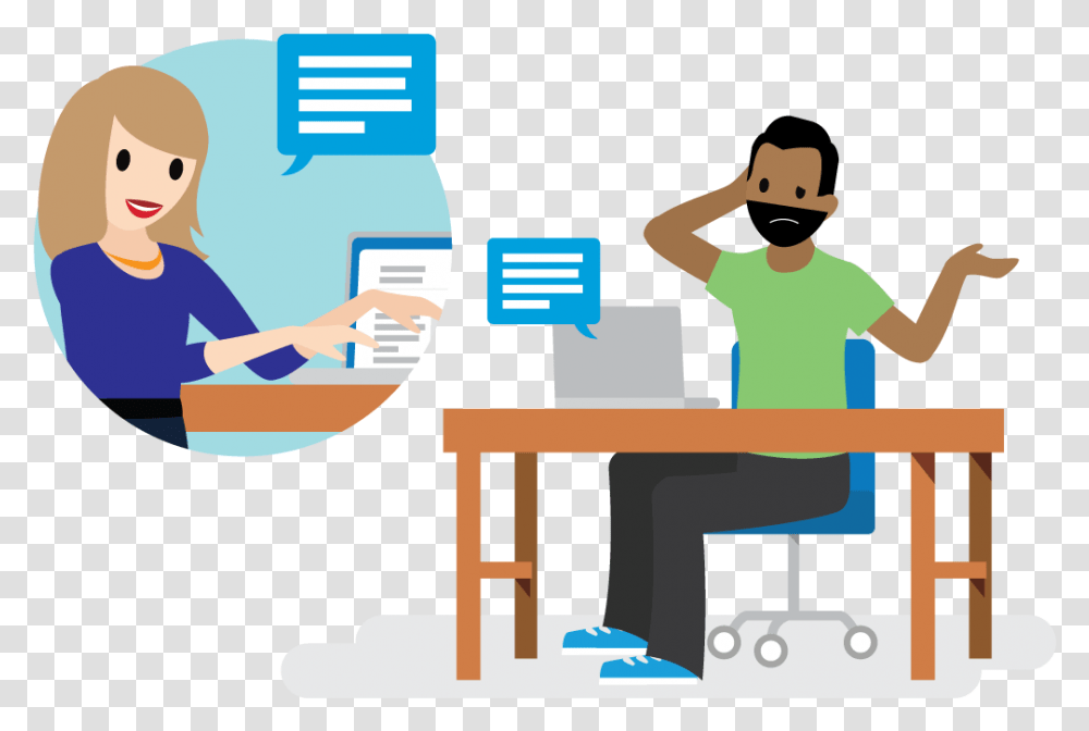 One Employee Cheerfully Finishing Up A Project Cartoon, Standing, Person, Carpenter Transparent Png