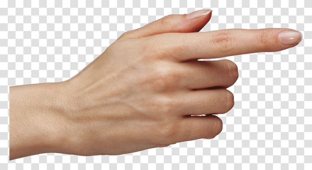 One Finger Hand Image Pointing Finger, Person, Human, Wrist, Nail Transparent Png