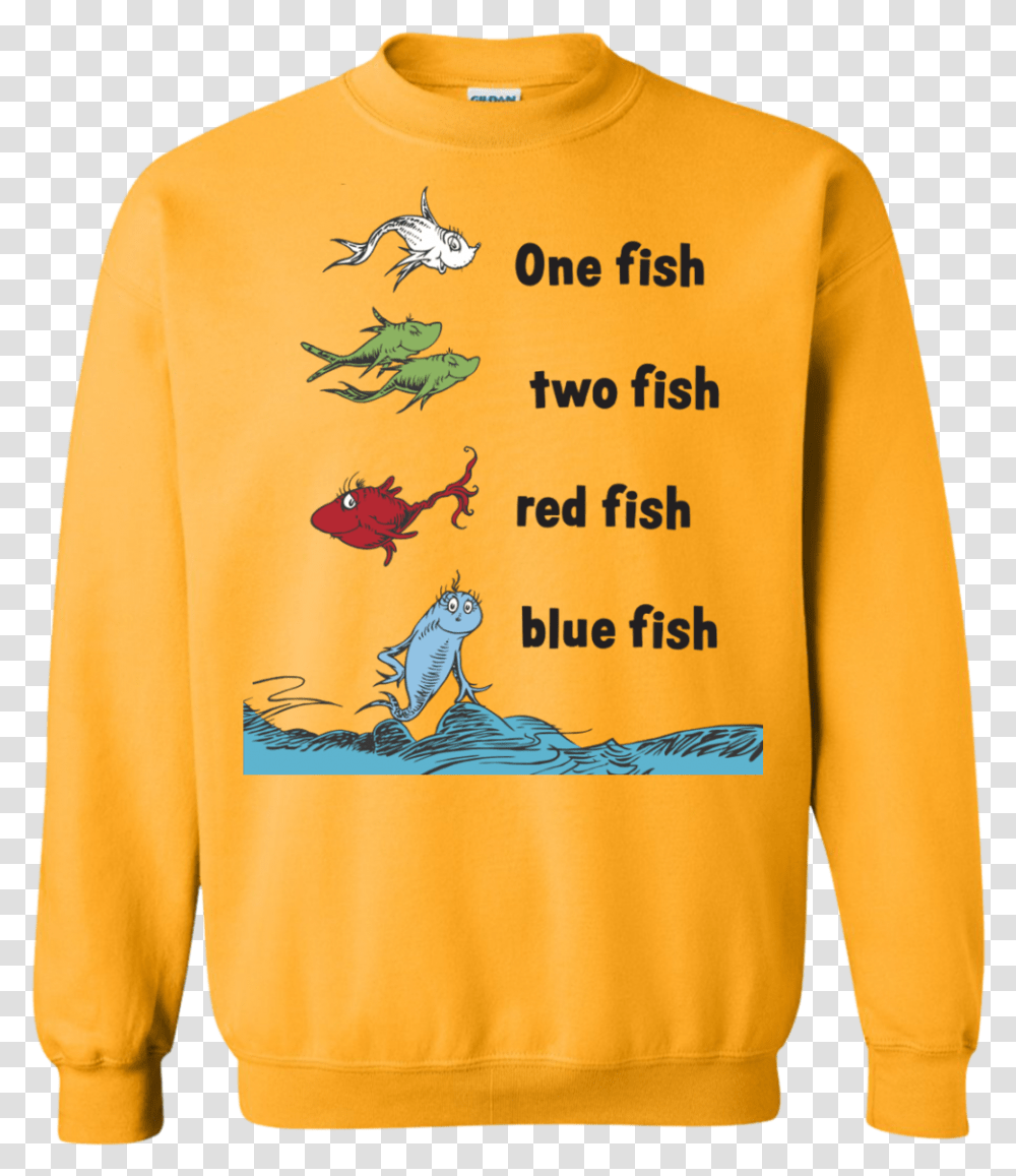 One Fish Two Fish Red, Apparel, Sleeve, Sweatshirt Transparent Png