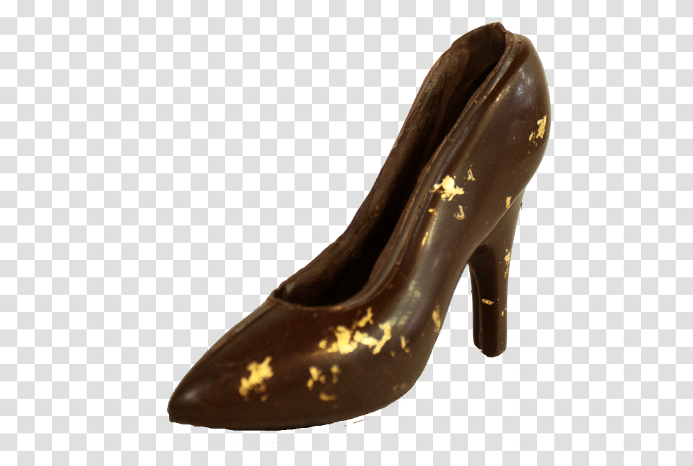 One Gold Cinderella Slipper Basic Pump, Apparel, Shoe, Footwear Transparent Png