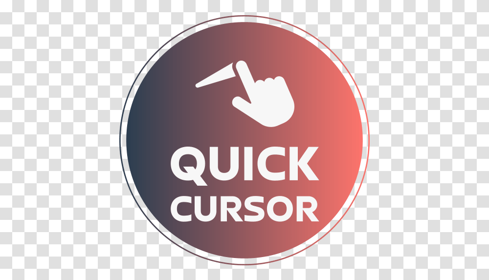 One Hand Mouse Pointer Apk App For Quick Cursor App, Text, Logo, Symbol, Face Transparent Png