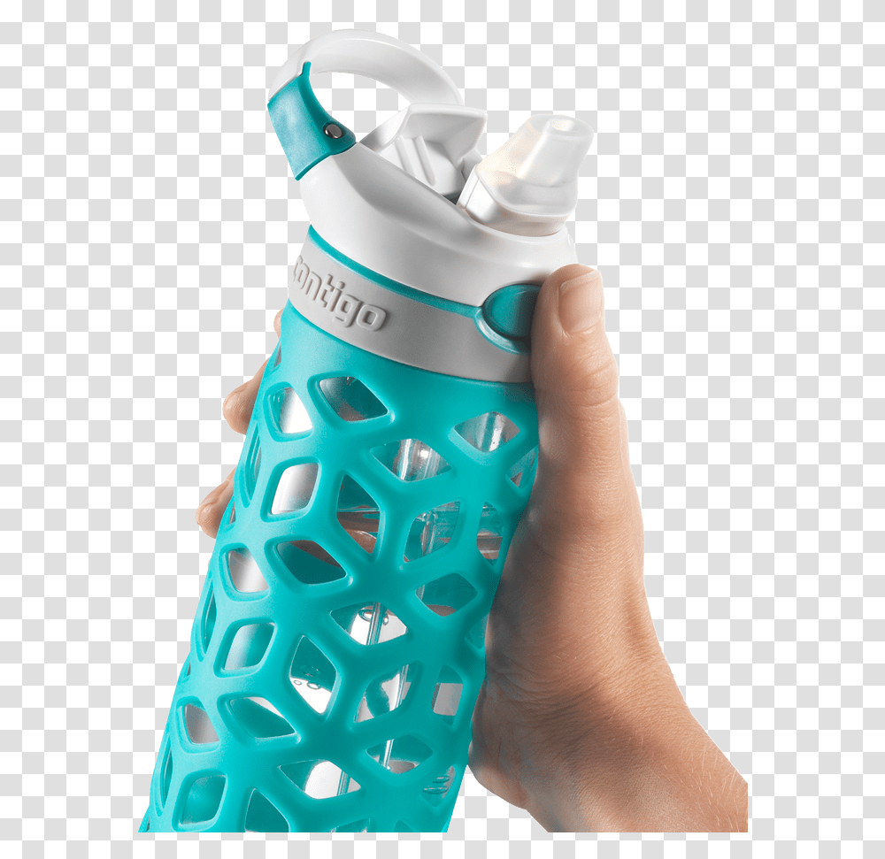 One Hand Water Bottle, Person, Human Transparent Png