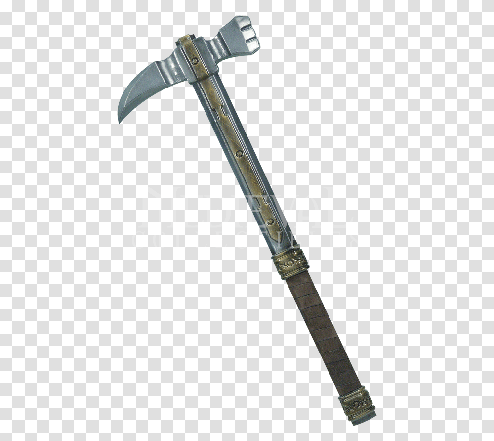 One Handed Warhammer Weapon, Axe, Tool, Weaponry, Mattock Transparent Png