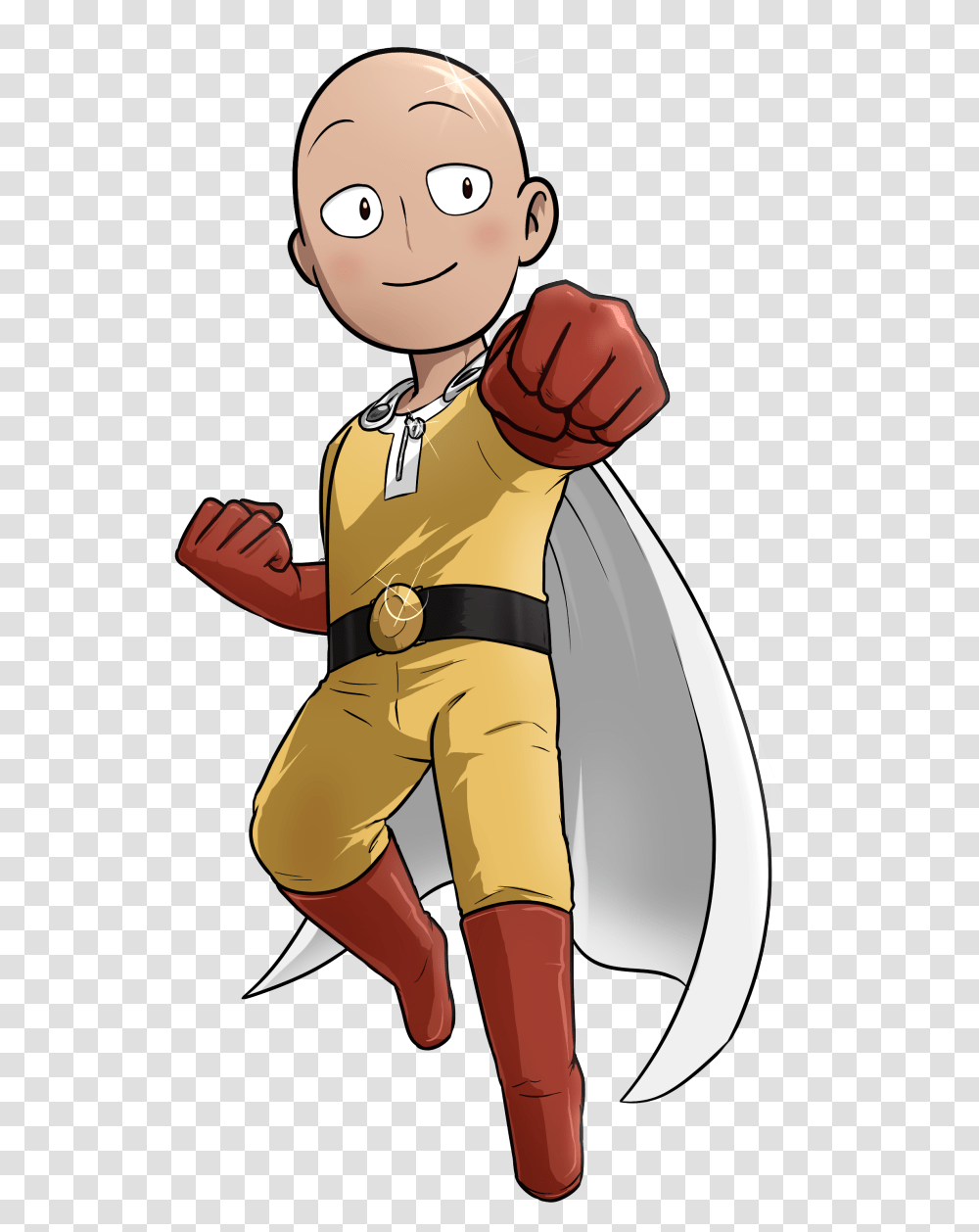 One Man Images Background One Punch Man, Person, Hand, Helmet Transparent Png