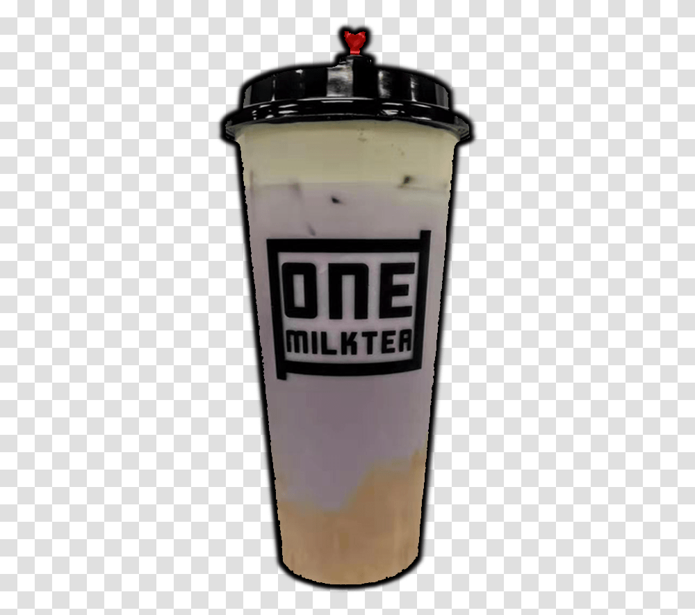 One Milk Tea Lid, Coffee Cup, Label, Text, Logo Transparent Png