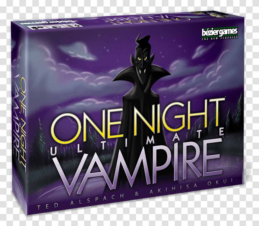 One Night Ultimate VampireClass Lazyload Lazyload One Night Ultimate Vampire, Paper, Batman, Poster, Advertisement Transparent Png
