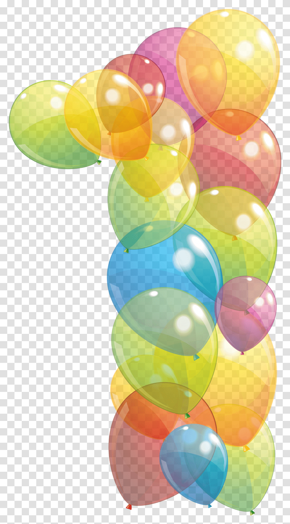 One Number Of Balloons Clipart Number Balloons Clipart, Graphics, Food Transparent Png
