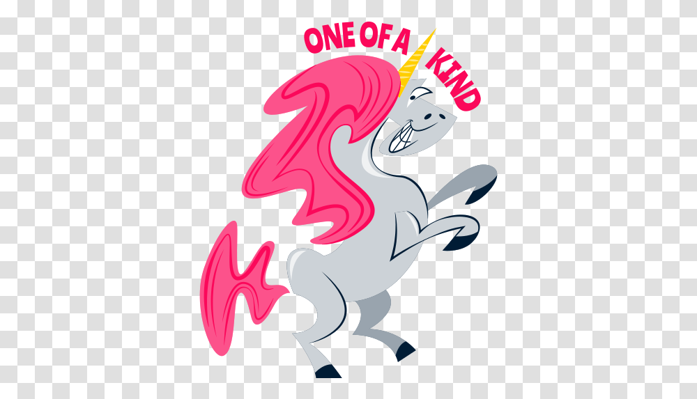 One Of A Kind Stickers Free Animals Stickers Fictional Character, Graphics, Art, Poster, Advertisement Transparent Png