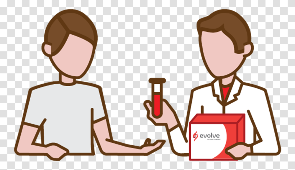 One Or Two Tubes Of Blood Are Necessary Depending On Cartoon Blood Test, Audience, Crowd, Speech Transparent Png