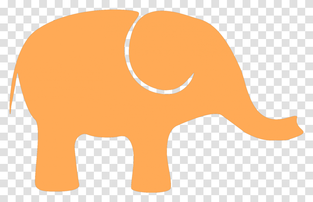 One Orange Elephant Svg Vector Orange Elephant Logo, Piggy Bank, Mammal, Animal, Baseball Cap Transparent Png