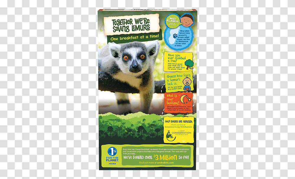 One Percent For The Planet, Advertisement, Poster, Wildlife, Animal Transparent Png