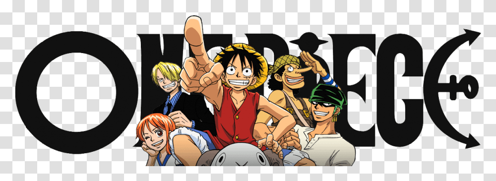 One Piece Anime Banner, Comics, Book, Person, Human Transparent Png