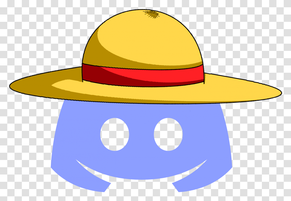 One Piece Anime Emoji Discord Discord One Piece, Clothing, Apparel, Sun Hat, Sombrero Transparent Png