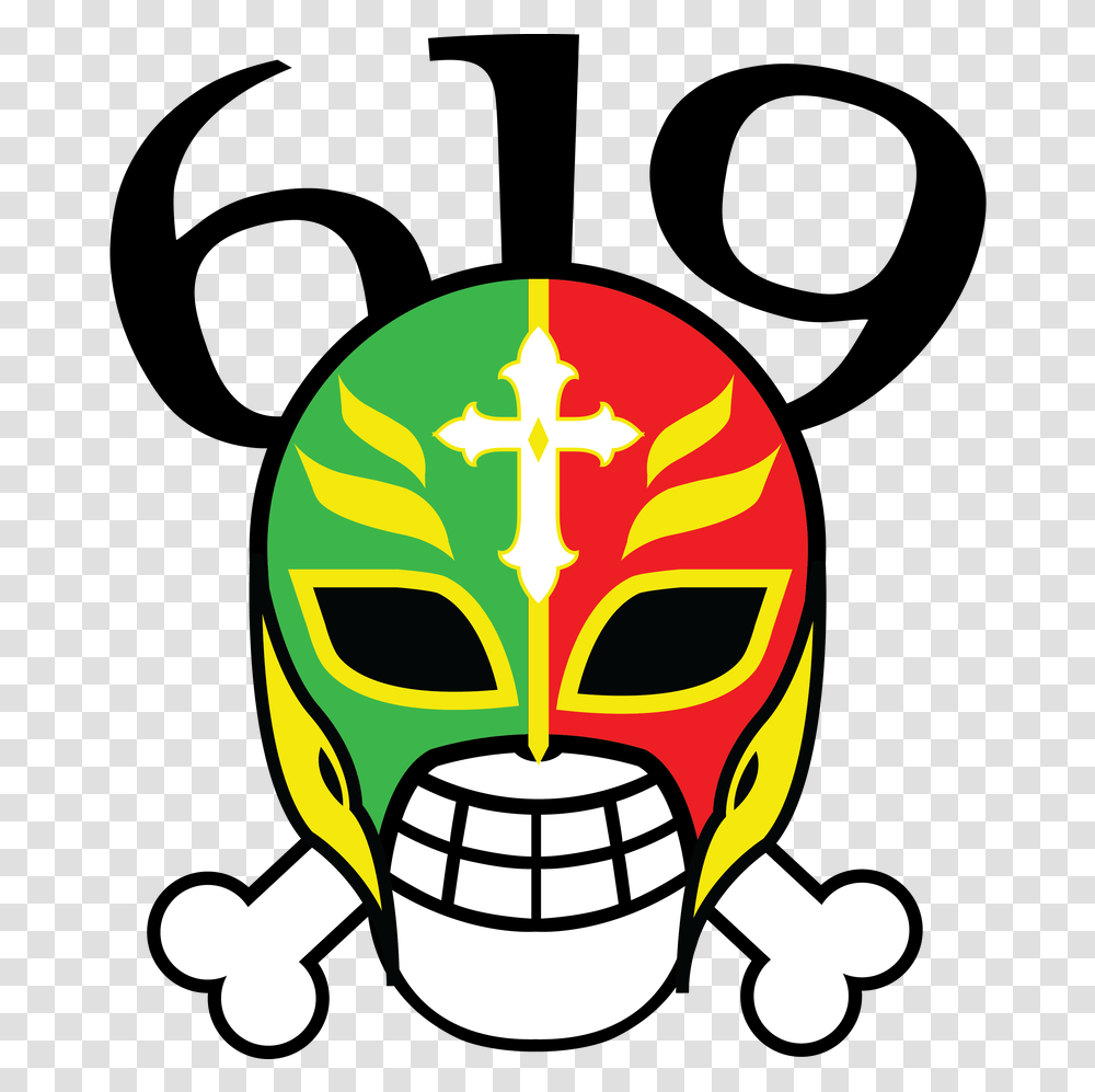One Piece Flags Legends Of Wrestling Rey Mysterio Rey Mysterio Logo Transparent Png