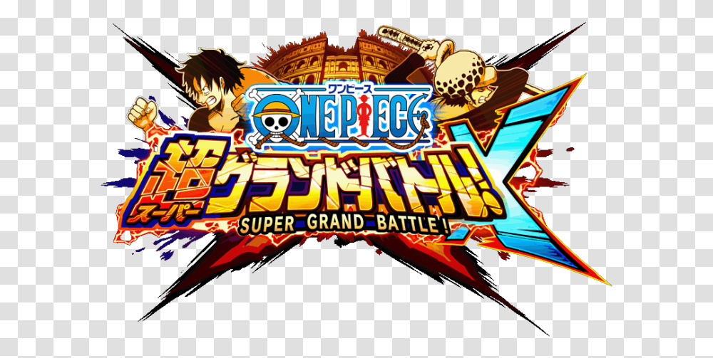 One Piece Grand Battle 2 Logo, Arcade Game Machine, Pac Man, Parade, Lighting Transparent Png