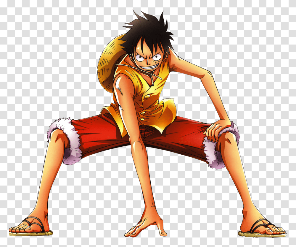 One Piece Luffy File, Person, Human, Manga, Comics Transparent Png