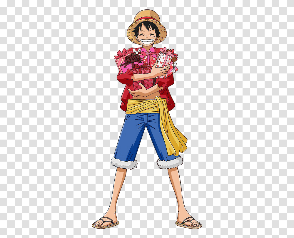 One Piece Luffy Valentine, Person, Human, Apparel Transparent Png