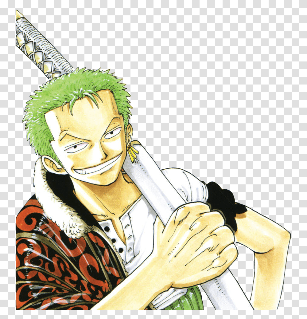 One Piece Manga Zoro, Person, Human, Comics Transparent Png