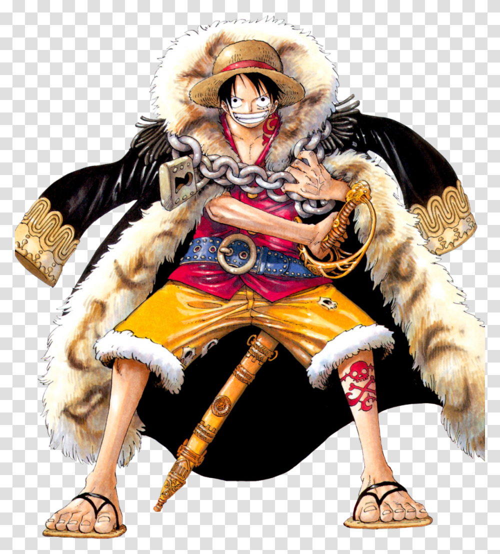 One Piece Monkey D Pirate King Monkey D Luffy, Figurine, Toy, Doll, Person Transparent Png