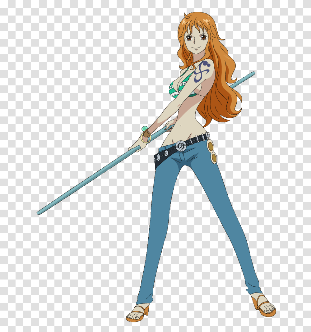 One Piece Nami One Piece Nami Tattoo, Bow, Person, Costume, Female Transparent Png