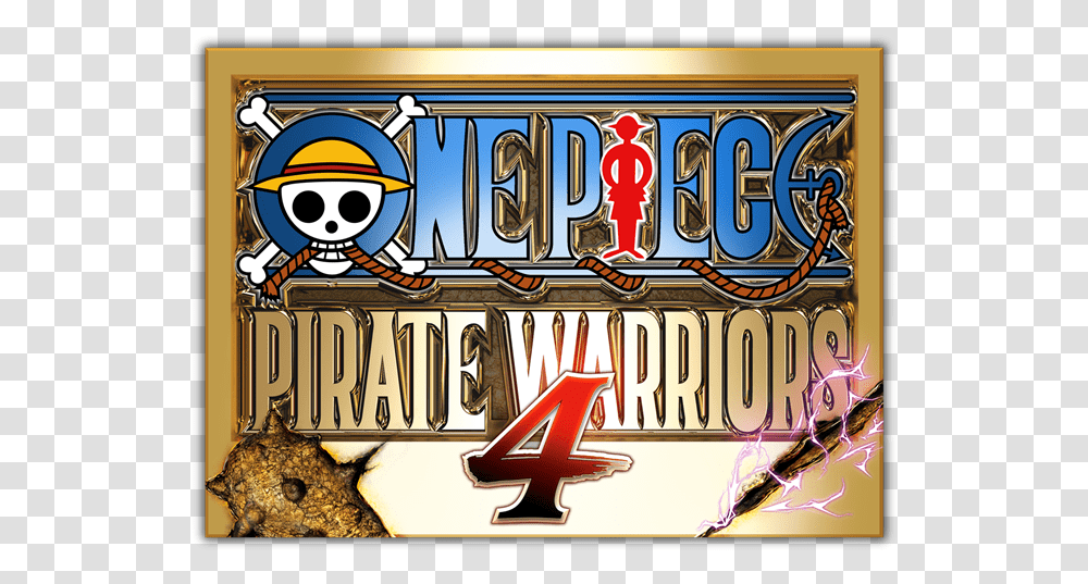 One Piece Pirate Warriors 4 Logo, Slot, Gambling, Game Transparent Png