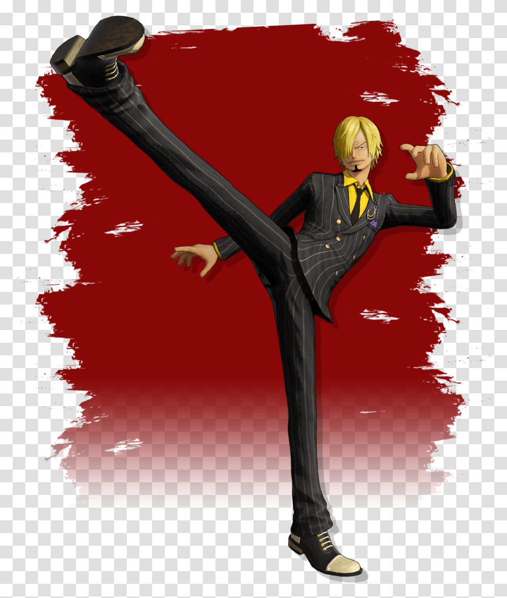 One Piece Pirate Warriors 4 Sanji Axe Person Hand Transparent Png Pngset Com