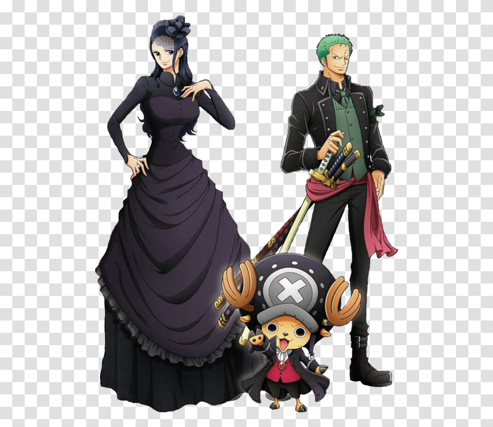 One Piece Robin And Zoro, Person, Human, Batman, Costume Transparent Png