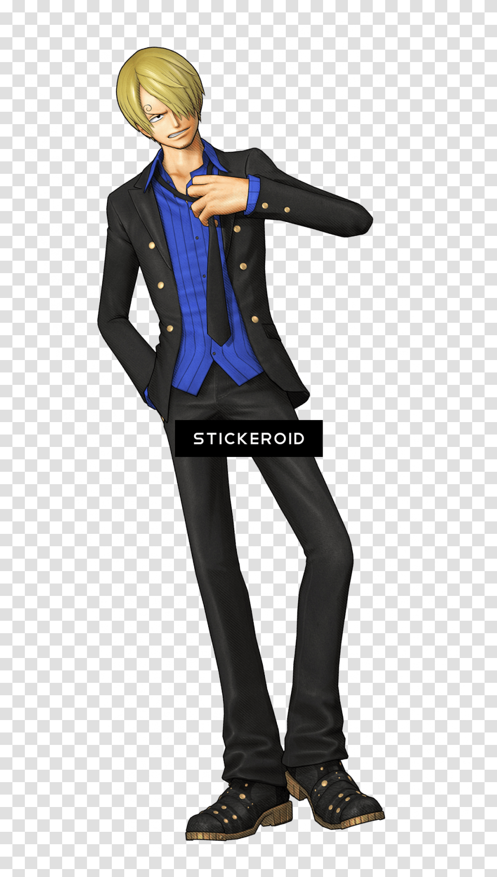One Piece Sanji Pic Manga Image Cartoon, Clothing, Suit, Overcoat, Person Transparent Png